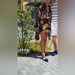 Massimo Dutti linen dress